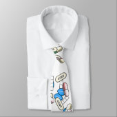 Pill Sprinkles Pattern Stropdas (Gebonden)