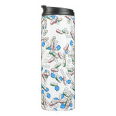 Pill Sprinkles Pattern Thermosbeker (Geroteerd rechts)