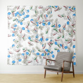 Pill Sprinkles Pattern Wandkleed (In Situ (horizontaal))