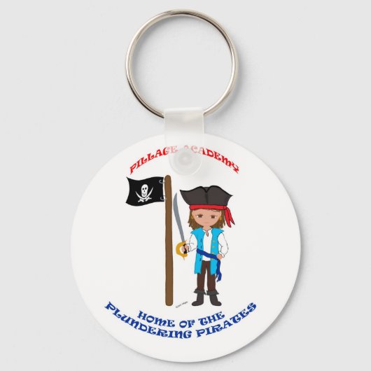 Pillage Academy Thaddeus Sleutelhanger (Voorkant)