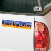 Pillage Dan Burn Bumpersticker (Op Truck)
