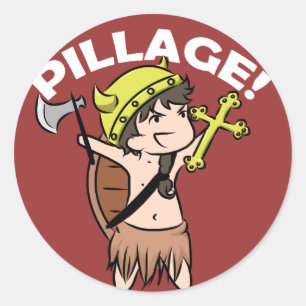 Pillage. stickers