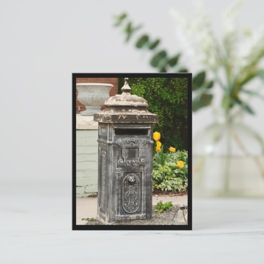 Pillar Postbox Briefkaart (Staand voorkant)