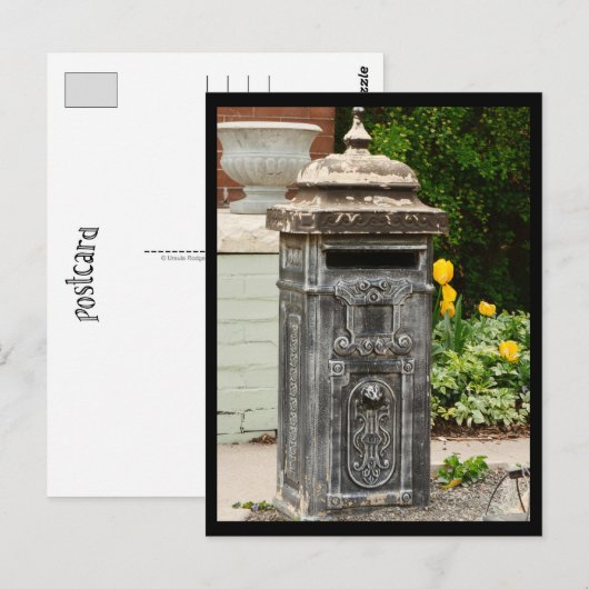 Pillar Postbox Briefkaart (Voorkant / Achterkant)