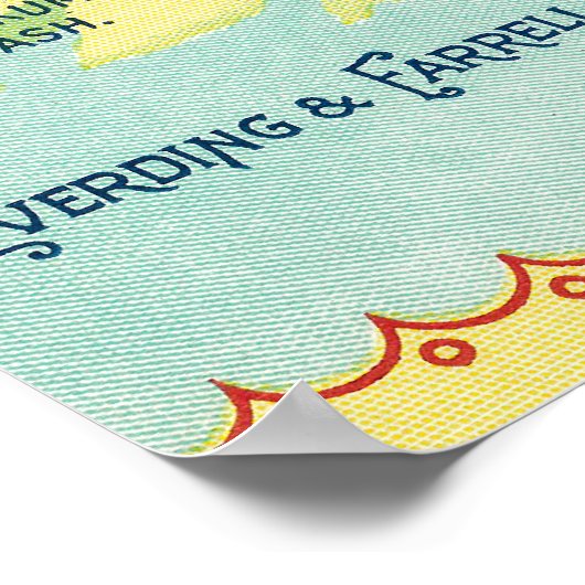 Pillar Rock, Washington Pillar Rock Salmon Poster (Hoek)