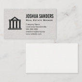 Pillars | Antiek gebouw Visitekaartje (Voorkant / Achterkant)