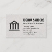 Pillars | Antiek gebouw Visitekaartje (Voorkant)
