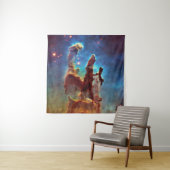Pillars of Creation. Eagle Nebula - Tapestry Wandkleed (In situ)