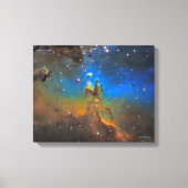 Pillars of Creation Gedetailleerd - Middelgrote ca Canvas Afdruk (Voorkant)
