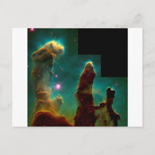 Pillars of Creation - Hubble Space Telescope Afbee Briefkaart