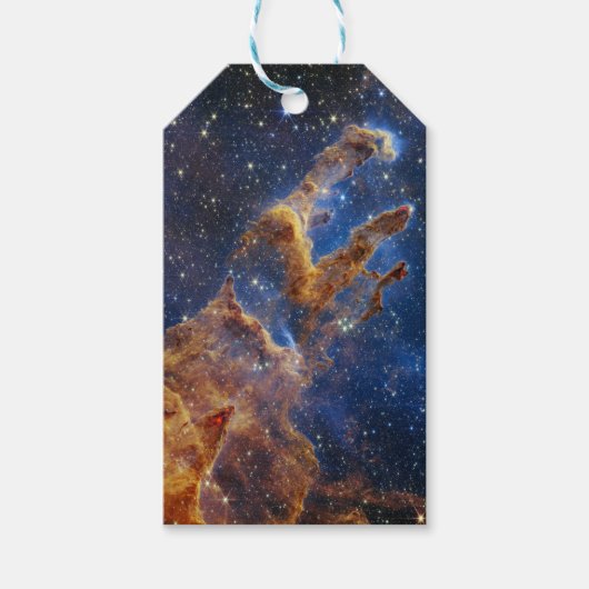 Pillars of Creation in the Eagle Nebula Cadeaulabel (Voorkant)