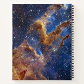 Pillars of Creation in the Eagle Nebula Notitieboek (Achterkant)