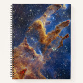 Pillars of Creation in the Eagle Nebula Notitieboek (Voorkant)