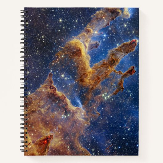 Pillars of Creation in the Eagle Nebula Notitieboek (Voorkant)