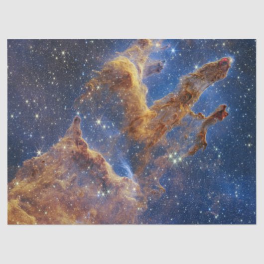 Pillars of Creation in the Eagle Nebula Tissuepapier (Voorkant)