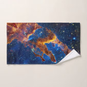 Pillars of Creation - James Webb NIRCam Astronomie Bad Handdoek (Handdoek)