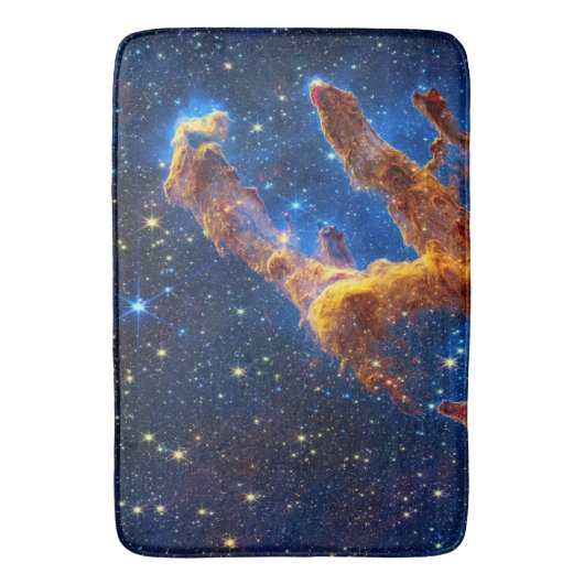 Pillars of Creation - James Webb NIRCam Astronomie Badmat (Voorkant Verticaal)