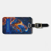 Pillars of Creation - James Webb NIRCam Astronomie Bagagelabel (Voorkant horizontaal)