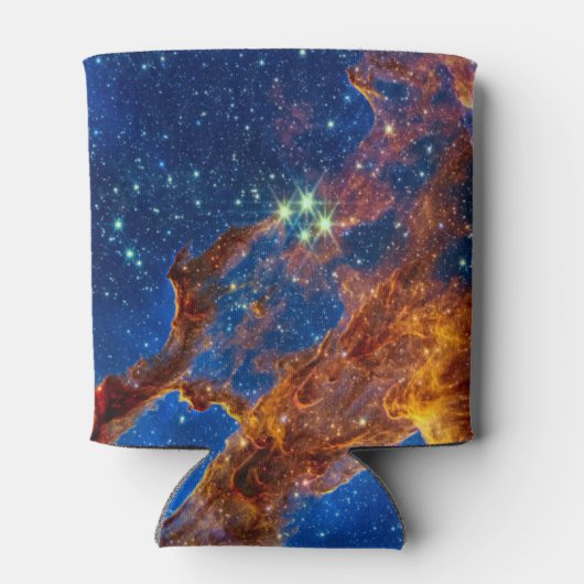 Pillars of Creation - James Webb NIRCam Astronomie Blikjeskoeler (Achterkant)