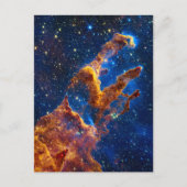 Pillars of Creation - James Webb NIRCam Astronomie Briefkaart (Voorkant)