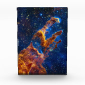 Pillars of Creation - James Webb NIRCam Astronomie Fotoblokken (Voorkant)