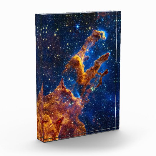 Pillars of Creation - James Webb NIRCam Astronomie Fotoblokken (Links)