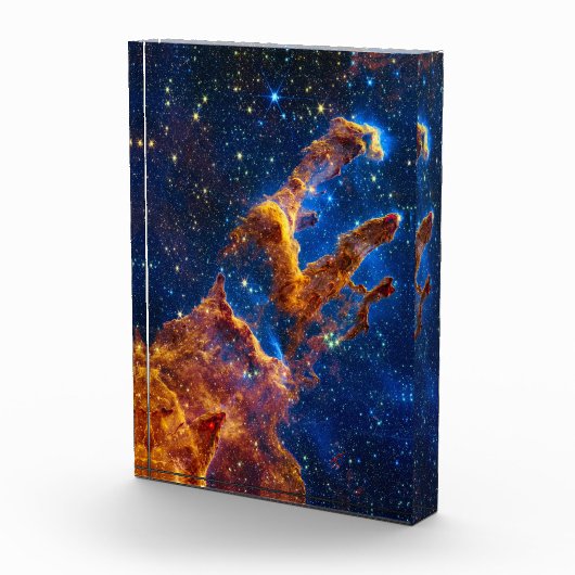 Pillars of Creation - James Webb NIRCam Astronomie Fotoblokken (Rechts)