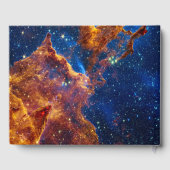 Pillars of Creation - James Webb NIRCam Astronomie Gastenboek (Achterkant)