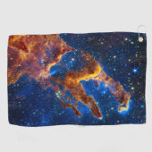 Pillars of Creation - James Webb NIRCam Astronomie Golfhanddoek (Horizontaal)