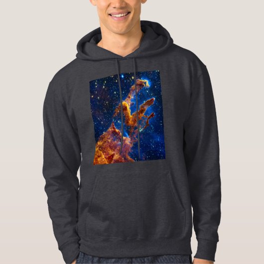 Pillars of Creation - James Webb NIRCam Astronomie Hoodie (Voorkant)