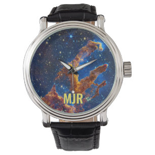 Pillars of Creation - James Webb NIRCam Astronomie Horloge