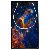 Pillars of Creation - James Webb NIRCam Astronomie Klein Cadeauzakje (Achterkant)