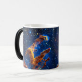 Pillars of Creation - James Webb NIRCam Astronomie Magische Mok (Voorkant links)