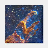 Pillars of Creation - James Webb NIRCam Astronomie Magneet (Voorkant)