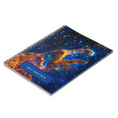 Pillars of Creation - James Webb NIRCam Astronomie Notitieboek (Linkerzijde)