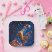 Pillars of Creation - James Webb NIRCam Astronomie Papieren Bordje (Feest)