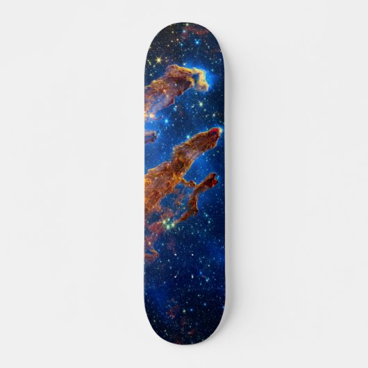 Pillars of Creation - James Webb NIRCam Astronomie Persoonlijk Skateboard (Voorkant)