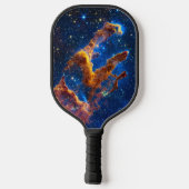 Pillars of Creation - James Webb NIRCam Astronomie Pickleball Paddle (Achterkant)