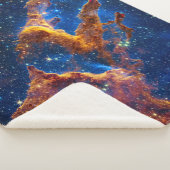 Pillars of Creation - James Webb NIRCam Astronomie Sherpa Deken (3/4)