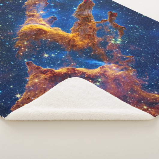 Pillars of Creation - James Webb NIRCam Astronomie Sherpa Deken (3/4)