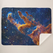 Pillars of Creation - James Webb NIRCam Astronomie Sherpa Deken (Voorkant (horizontaal))