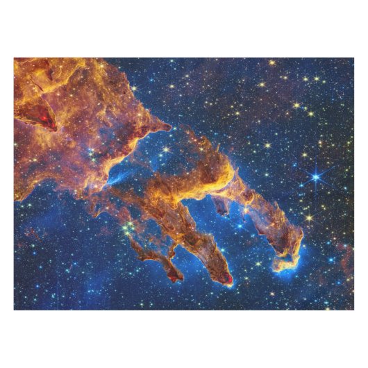 Pillars of Creation - James Webb NIRCam Astronomie Tafelkleed (Voorkant (Horizontaal))