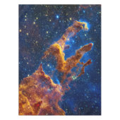 Pillars of Creation - James Webb NIRCam Astronomie Tafelkleed (Voorkant)