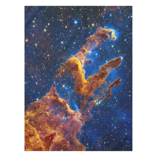 Pillars of Creation - James Webb NIRCam Astronomie Tafelkleed (Voorkant)