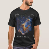 Pillars of Creation (NIRCam Afbeelding) James Webb T-shirt (Voorkant)
