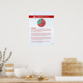 Pillars of Islam - Sawm (Fast) Red Poster (Keuken)