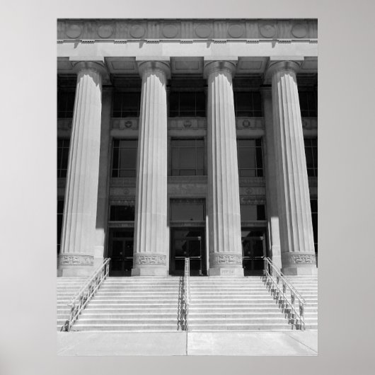 Pillars van Angel Hall Poster (Voorkant)