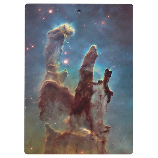 Pillars van Creation Celestial Photo Klembord (Achterkant)