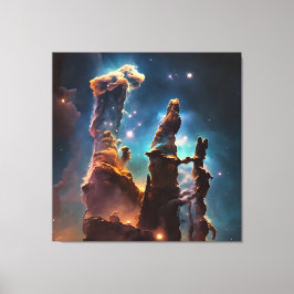 Pillars van Creation Idea Canvas Afdruk