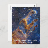 Pillars van Creation James Webb Space Telescope Briefkaart (Voorkant / Achterkant)